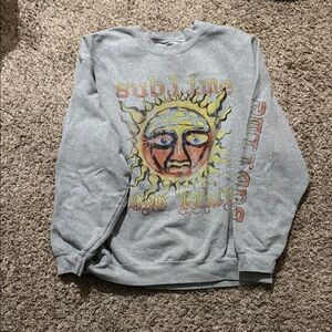 Gray Graphic Women’s Sweatshirt